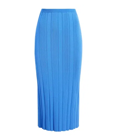 Proenza Schouler Ryanne Skirt In Blue