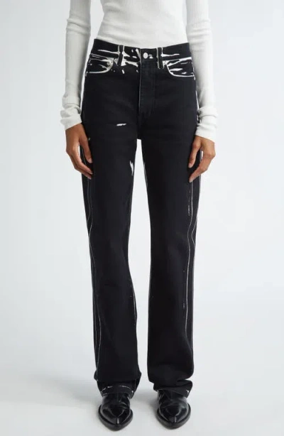 PROENZA SCHOULER PROENZA SCHOULER RYMAN TWO-TONE JEANS