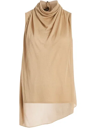 Proenza Schouler Sage Blouse In Brown