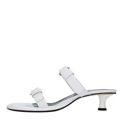 Proenza Schouler Sandals White In Bianco Chiari E Naturali