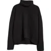 Proenza Schouler Sandra Turtleneck Sweater In Lofty Eco Cashmere In Black