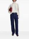 Proenza Schouler Sandra Turtleneck Sweater In Ecru In White