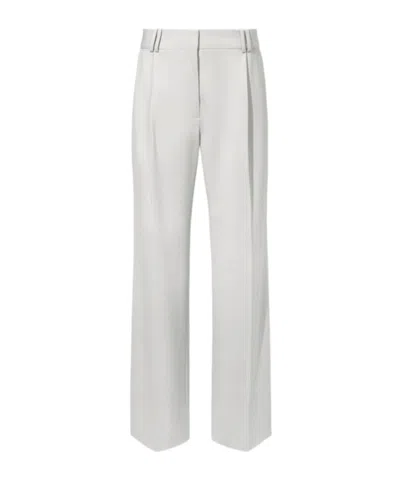 Proenza Schouler Savannah Pant In Wool Gabardine Suiting In White