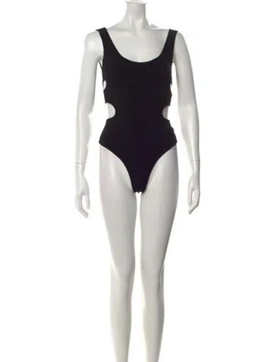 Pre-owned Proenza Schouler Scoop Neck Sleeveless Bodysuit In Black