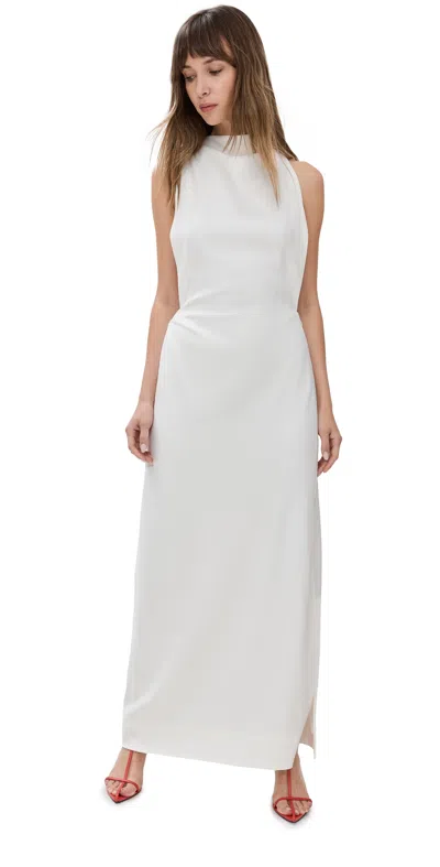 purple and white dresses Purple And Off White Floral Print Maxi Dress · Filly Flair main image 0