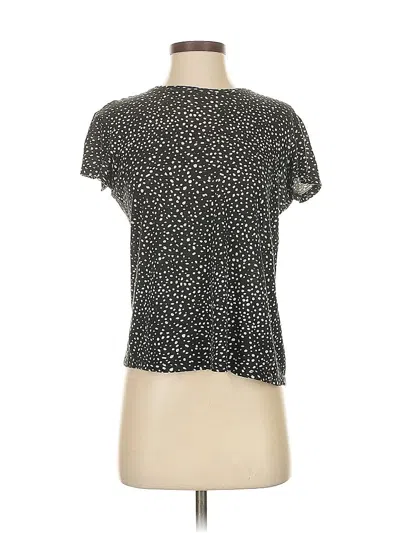 Pre-owned Proenza Schouler Short Sleeve T-shirt In Black