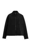 Proenza Schouler Sibyl Stretch Nylon Jacket In Black