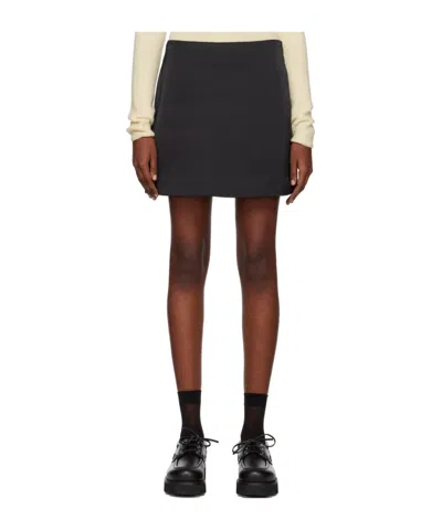 Proenza Schouler Side Zippered Skirt In Black
