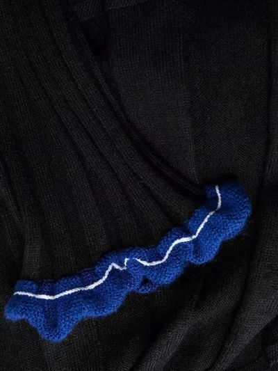 Proenza Schouler Silk Cashmere Dress In Black