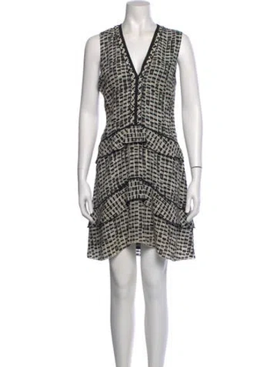 Pre-owned Proenza Schouler Silk Knee-length Dress In Multi