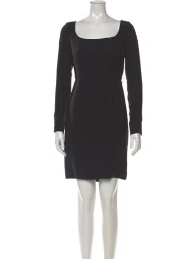 Pre-owned Proenza Schouler Silk Mini Dress In Gray