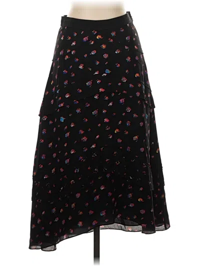 Pre-owned Proenza Schouler Silk Skirt In Black