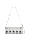 Proenza Schouler Silo Bag In Eyelet Covered Nappa Optic White