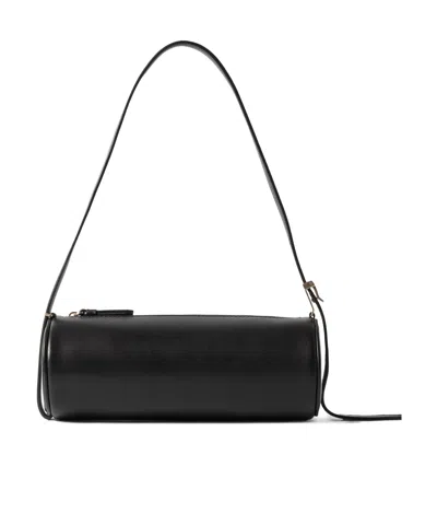 Proenza Schouler Silo Leather Shoulder Bag In Black