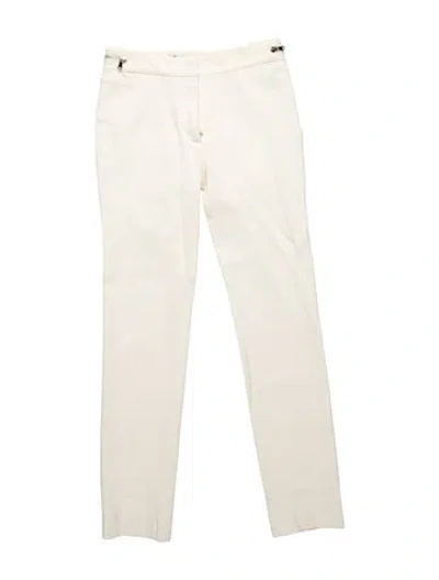 Pre-owned Proenza Schouler Skinny Leg Pants In White