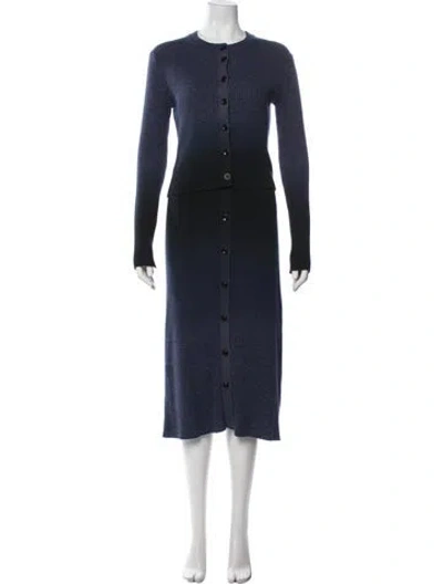 Pre-owned Proenza Schouler Skirt Set In Blue