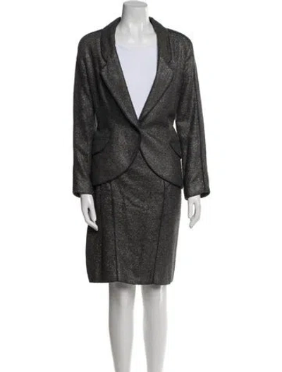 Pre-owned Proenza Schouler Skirt Suit In Gray