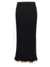 Proenza Schouler Ribbed Skirt Skirts Black In Black