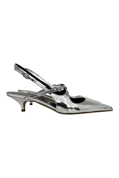 PROENZA SCHOULER SLASH CROSSOVER SLINGBACK PUMP