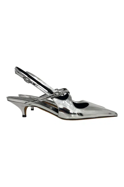 Proenza Schouler Slash Crossover Slingback Pump Shoes