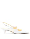 Proenza Schouler Slash Sandals In White