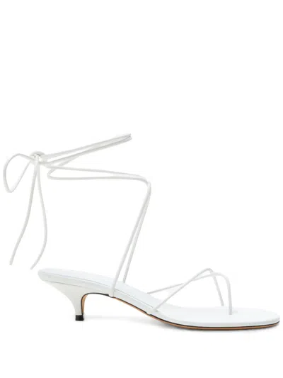 Proenza Schouler Slash Sandals In White