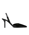 Proenza Schouler Slash Slingback Pumps In Black