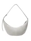 Proenza Schouler Slide Bag In Soft Suede Grey In Grey