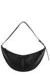 Proenza Schouler Slide Paneled Leather Shoulder Bag In Black