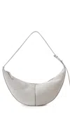 Proenza Schouler Slide Bag In Soft Suede Grey In Grey