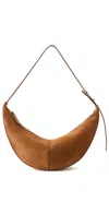 Proenza Schouler Slide Bag In Soft Suede Saddle