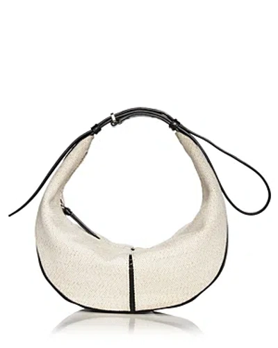 Proenza Schouler Slide Bag In Natural Canvas/silver