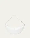 Proenza Schouler Slide Leather Shoulder Bag In White