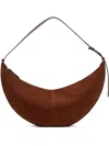Proenza Schouler Slide Suede Shoulder Bag In Brown