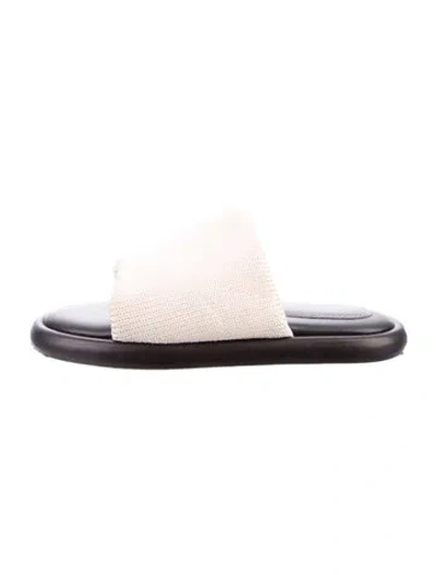 Pre-owned Proenza Schouler Slides In Neutral