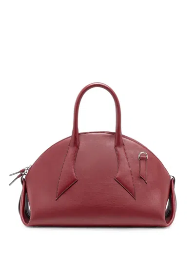 Proenza Schouler Small Bowler Bag In Smooth Calf In Red