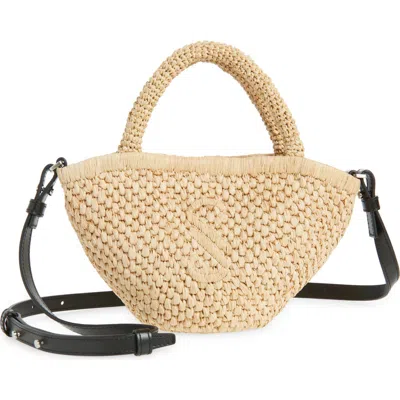 Proenza Schouler Small Chelsea Raffia Tote In Brown