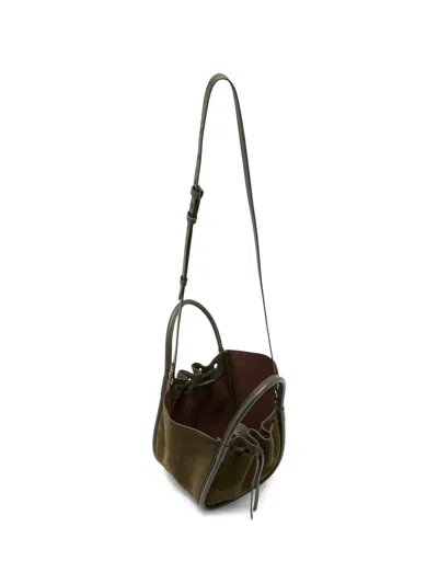 Proenza Schouler Small Drawstring-fastening Tote Bag In Green