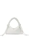 Proenza Schouler Small Ruched Handle Bag In White