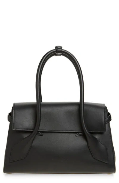Proenza Schouler Small Tate Leather Tote In Black