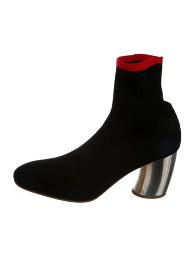 Pre-owned Proenza Schouler Sock Boots In Black