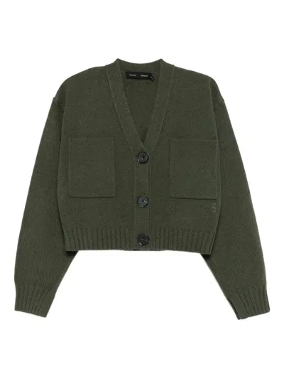 PROENZA SCHOULER SOFIA BUTTONED POCKET CARDIGAN