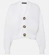 Proenza Schouler Sofia Cashmere-wool Cardigan In White