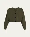 Proenza Schouler Sofia V-neck Eco Cashmere Wool Cardigan