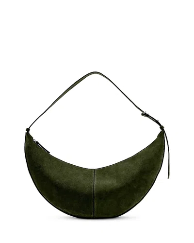 Proenza Schouler Soft Suede Hobo Slide Bag In Green