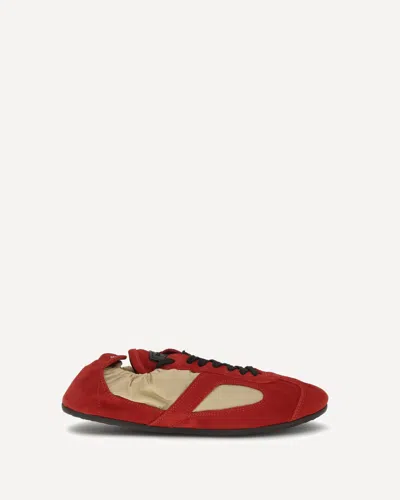 Proenza Schouler Soft Track Sneakers In Red