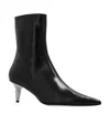 Proenza Schouler Spike Pointed-toe Ankle Boots In Black