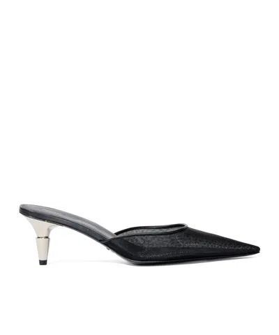 PROENZA SCHOULER SPIKE TULLE MESH HIGH HEELS MULLER SHOES
