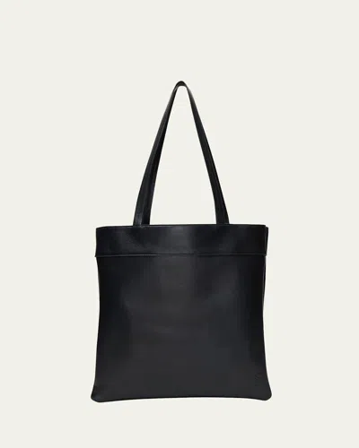 Proenza Schouler Split Napa Leather Tote Bag In Black