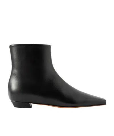 Proenza Schouler Square-toe Ankle Boots In Blue